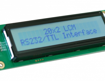 LCD Module with RS-232 Interface