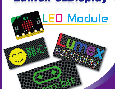 ezDisplay LED Module with PC and BBC micro:bit